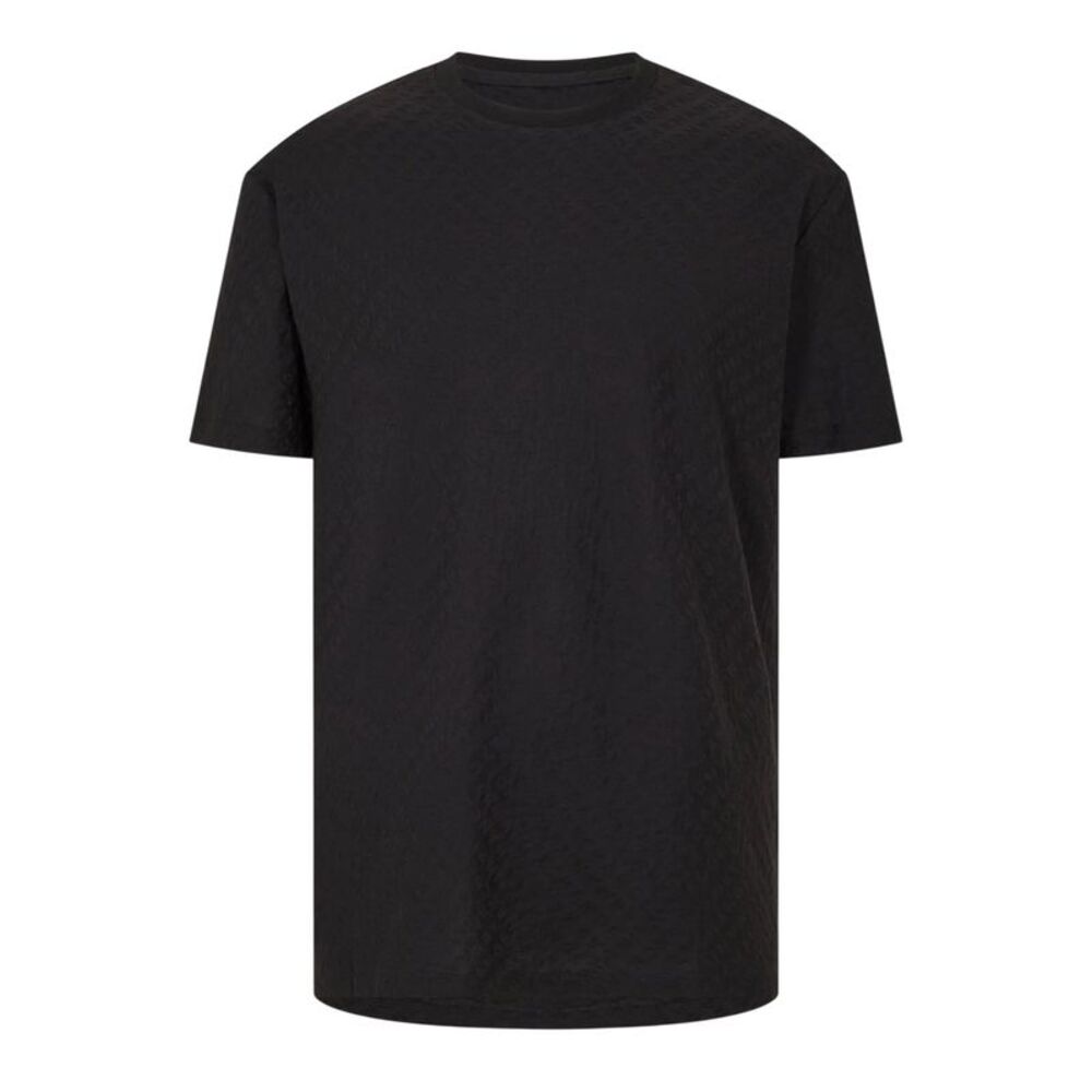 Armani Exchange Mens Exchange Regular T-Shirt / Black